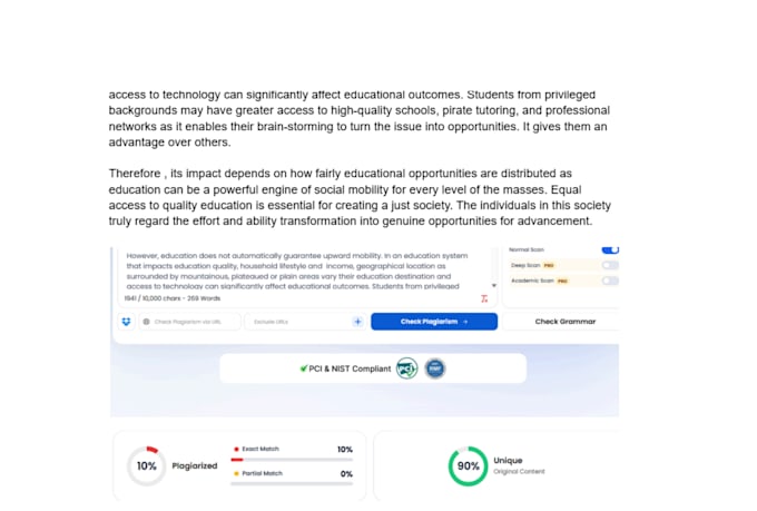 humanise ai assignment and plagiarize it